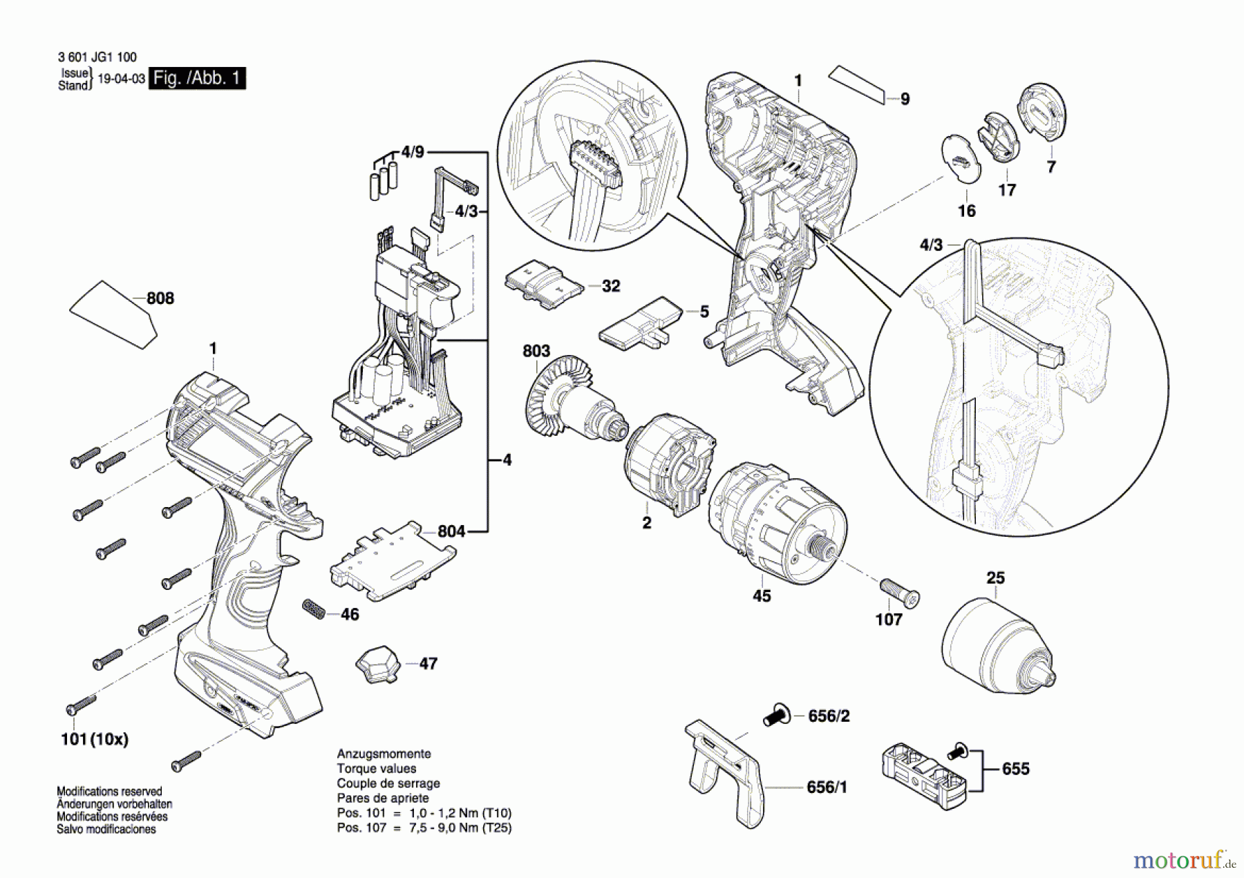 Bosch Akku Werkzeug Akku-Bohrschrauber GSR 18V-60 C Seite 1