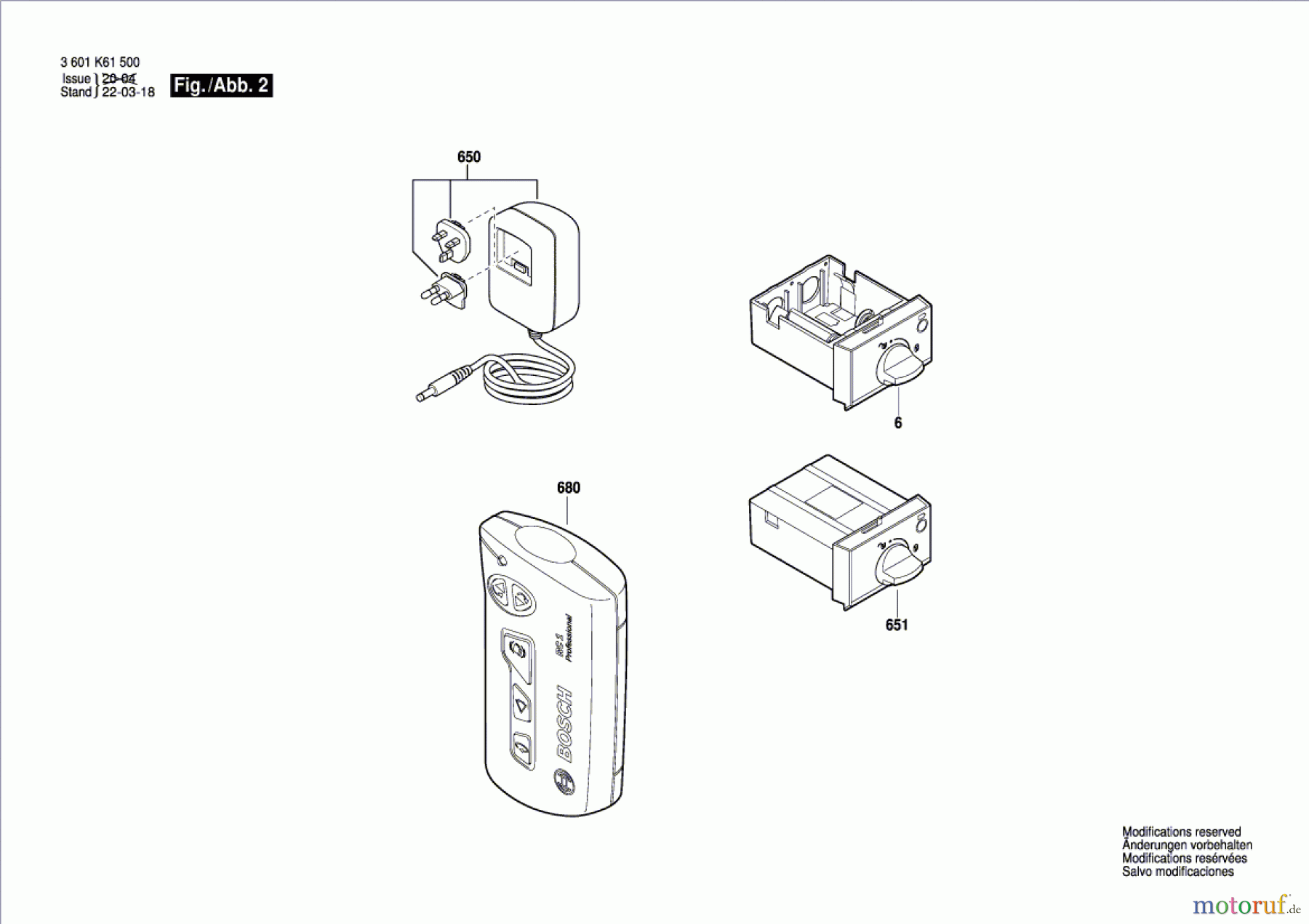  Bosch Werkzeug Baulaser GRL 300 HVG Seite 2