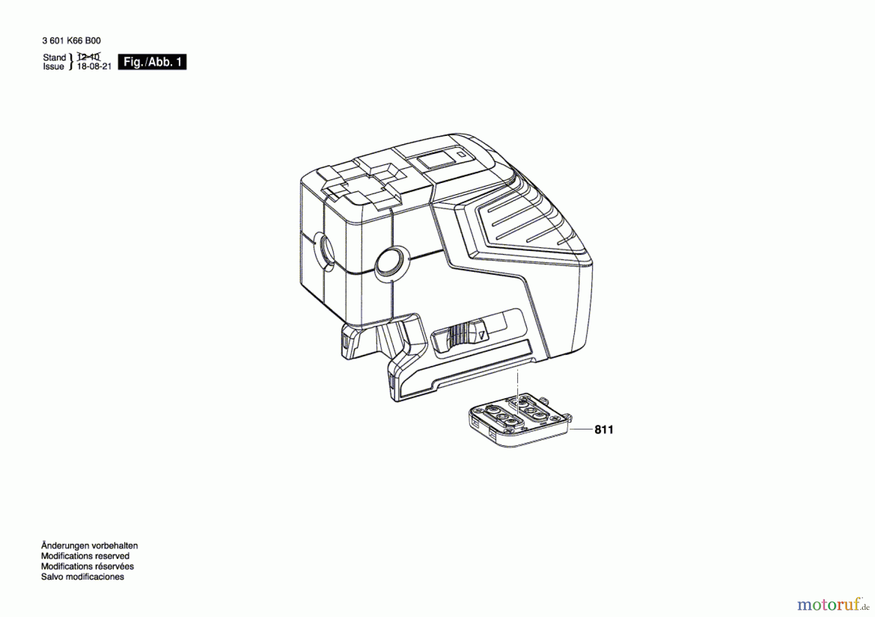 Bosch Werkzeug Baulaser GCL 25 Seite 1