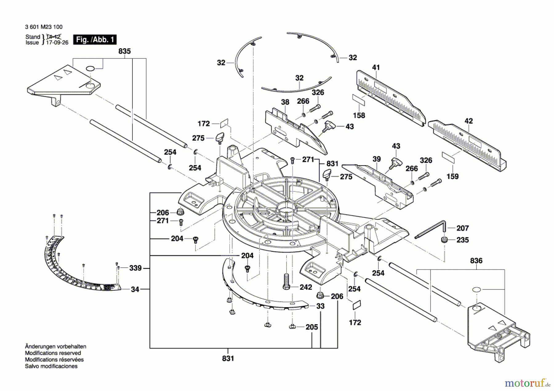 Bosch Werkzeug Kapp-/Zugsäge GCM 12 SDE Seite 1