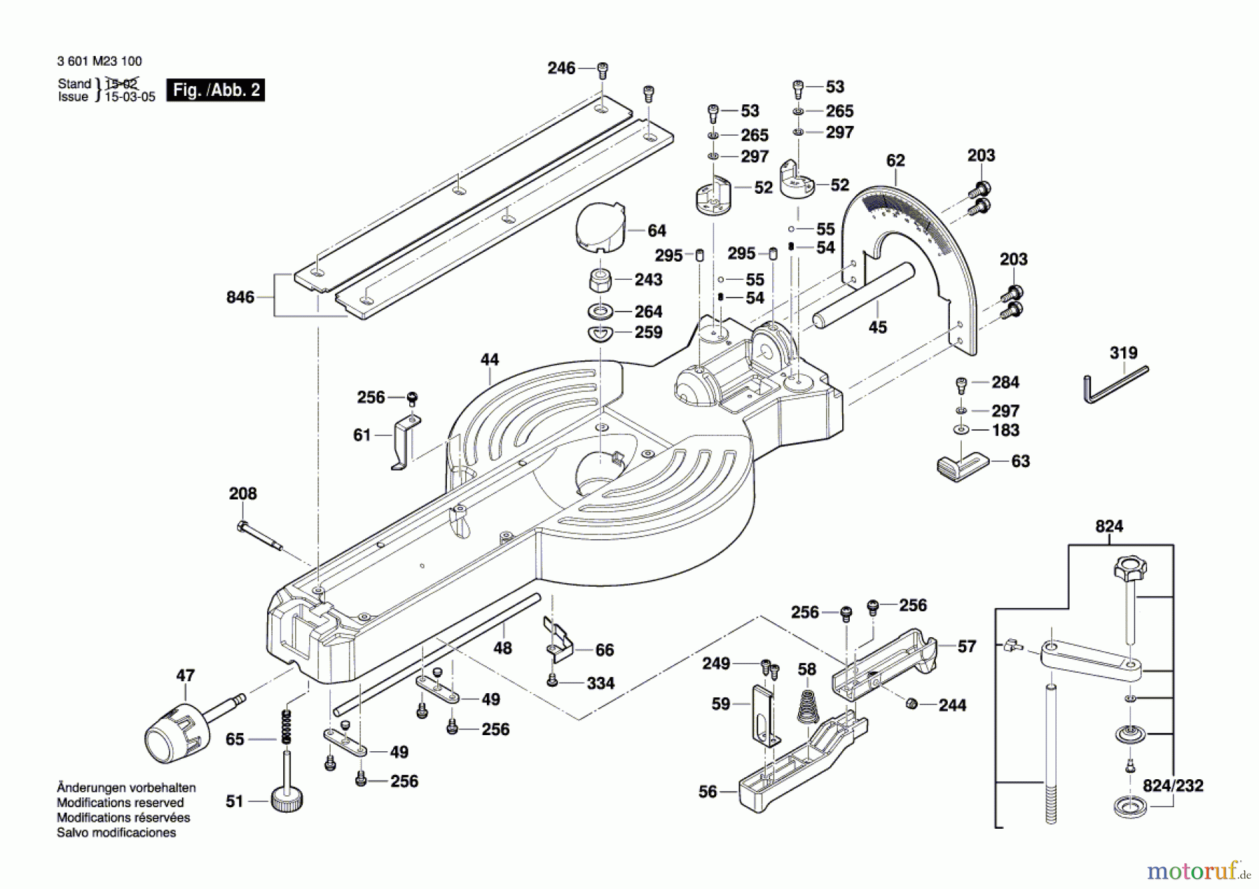 Bosch Werkzeug Kapp-/Zugsäge GCM 12 SDE Seite 2