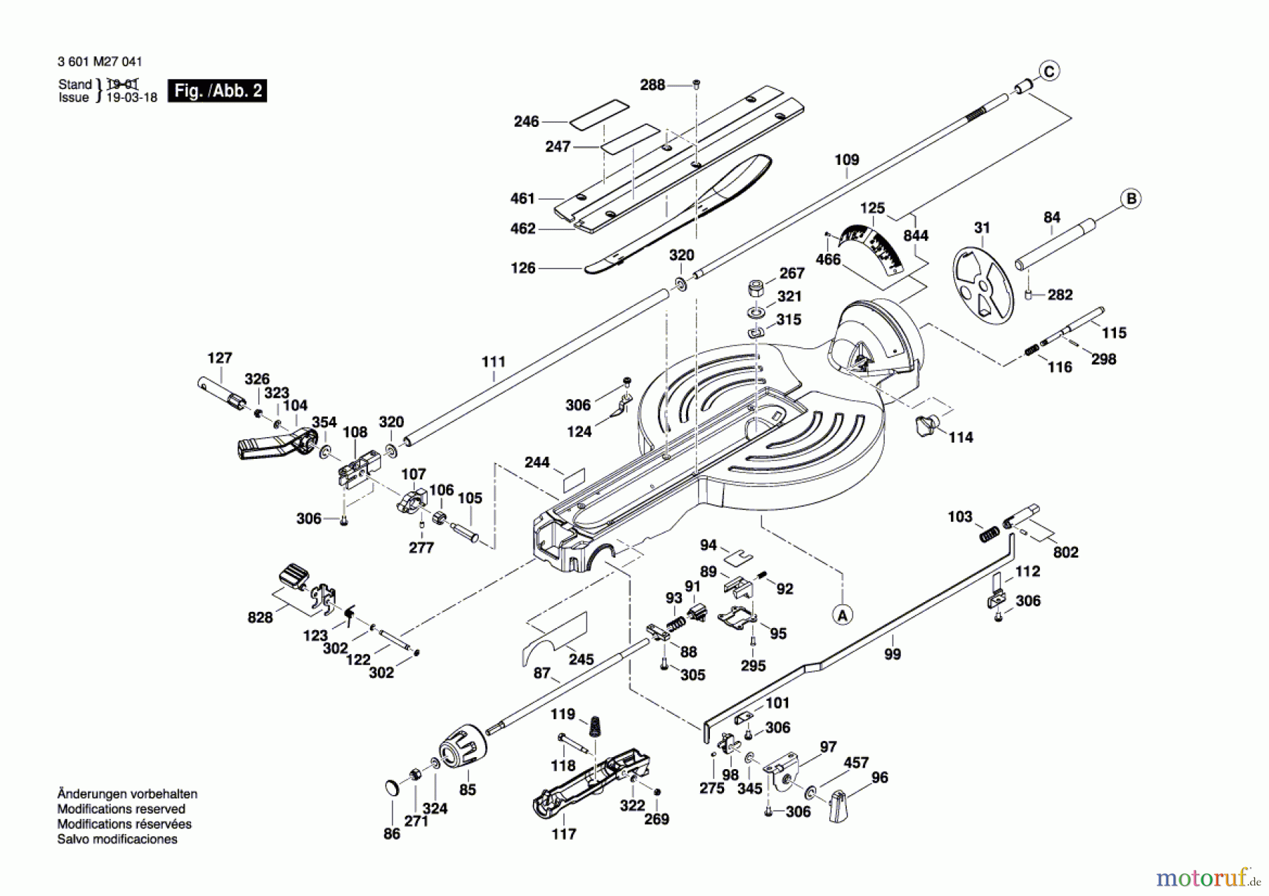 Bosch Werkzeug Kapp-/Zugsäge GCM 10 GDJ Seite 2