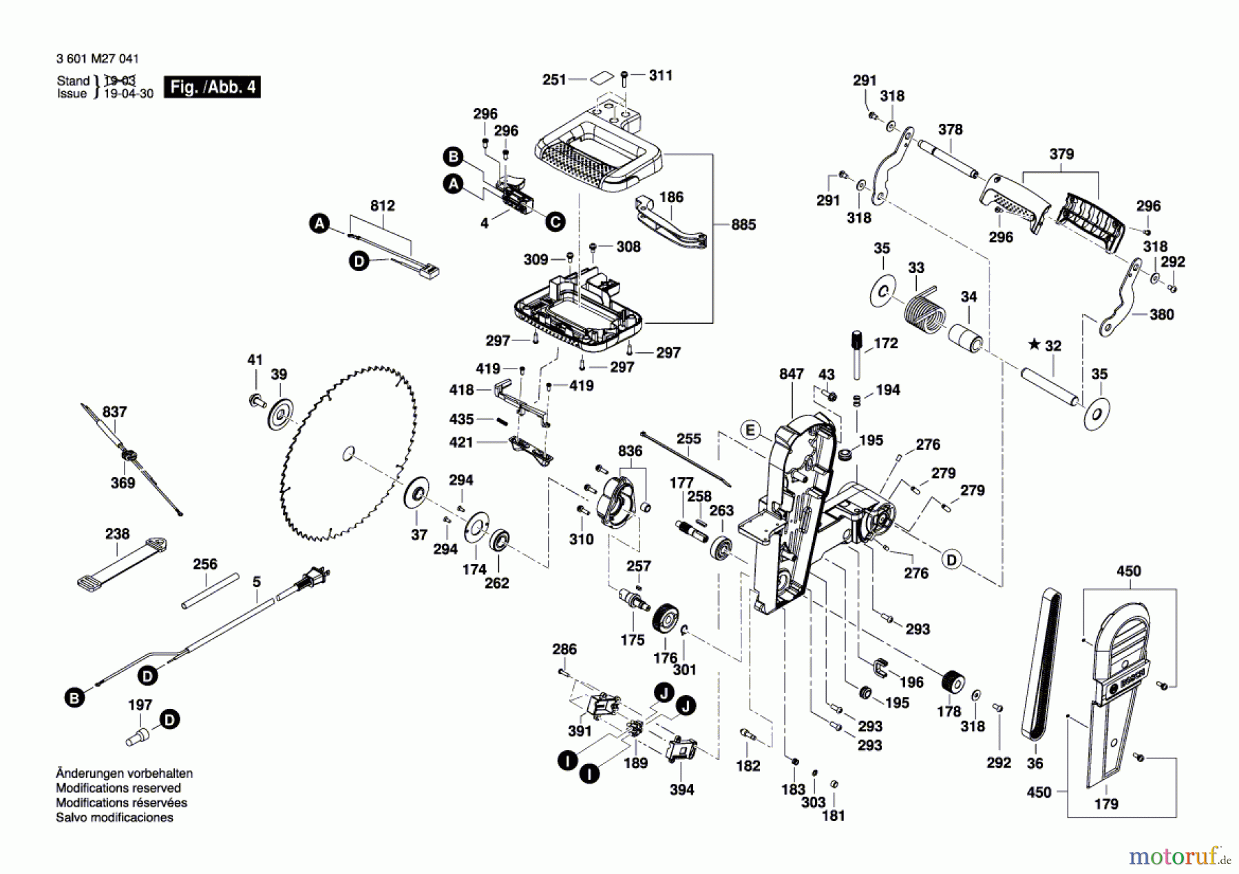 Bosch Werkzeug Kapp-/Zugsäge GCM 10 GDJ Seite 4