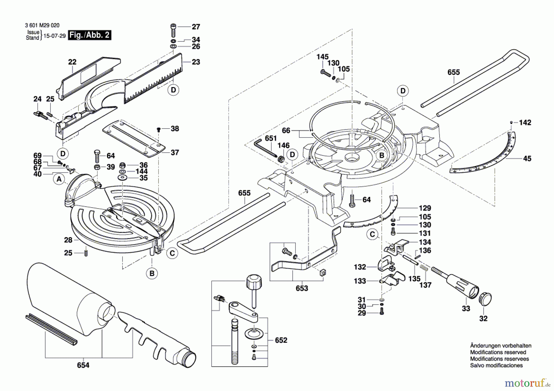 Bosch Werkzeug Kapp-/Zugsäge GCM 10 MX Seite 2