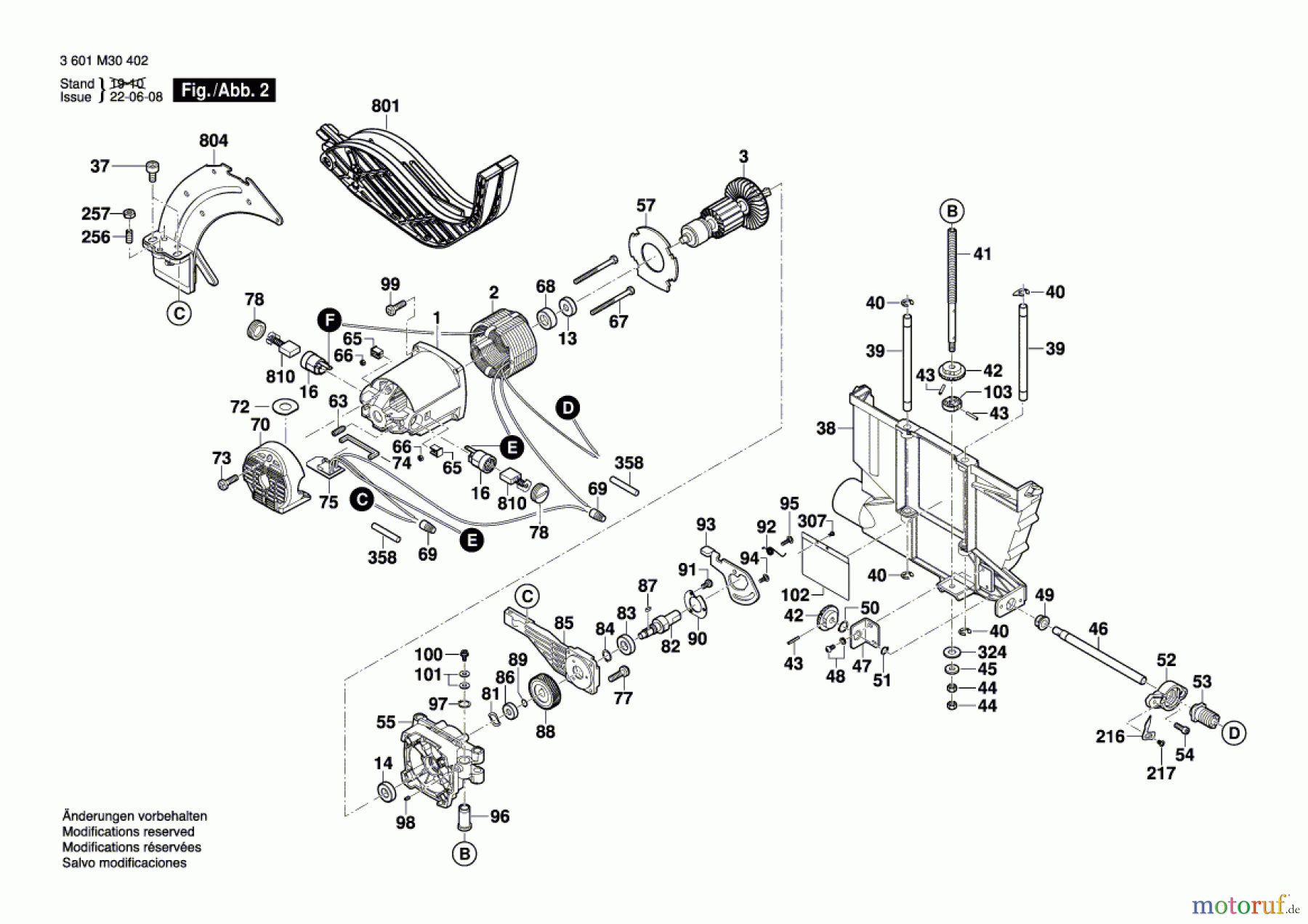 Bosch Werkzeug Tischkreissäge GTS 10 XC Seite 2