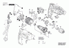Bosch Schlagbohrmaschine PSB 650 RE Ersatzteile Seite 1