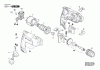 Bosch Schlagbohrmaschine EasyImpact 6300 Ersatzteile Seite 1