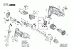 Bosch Schlagbohrmaschine PSB 850-2 RE Ersatzteile Seite 1