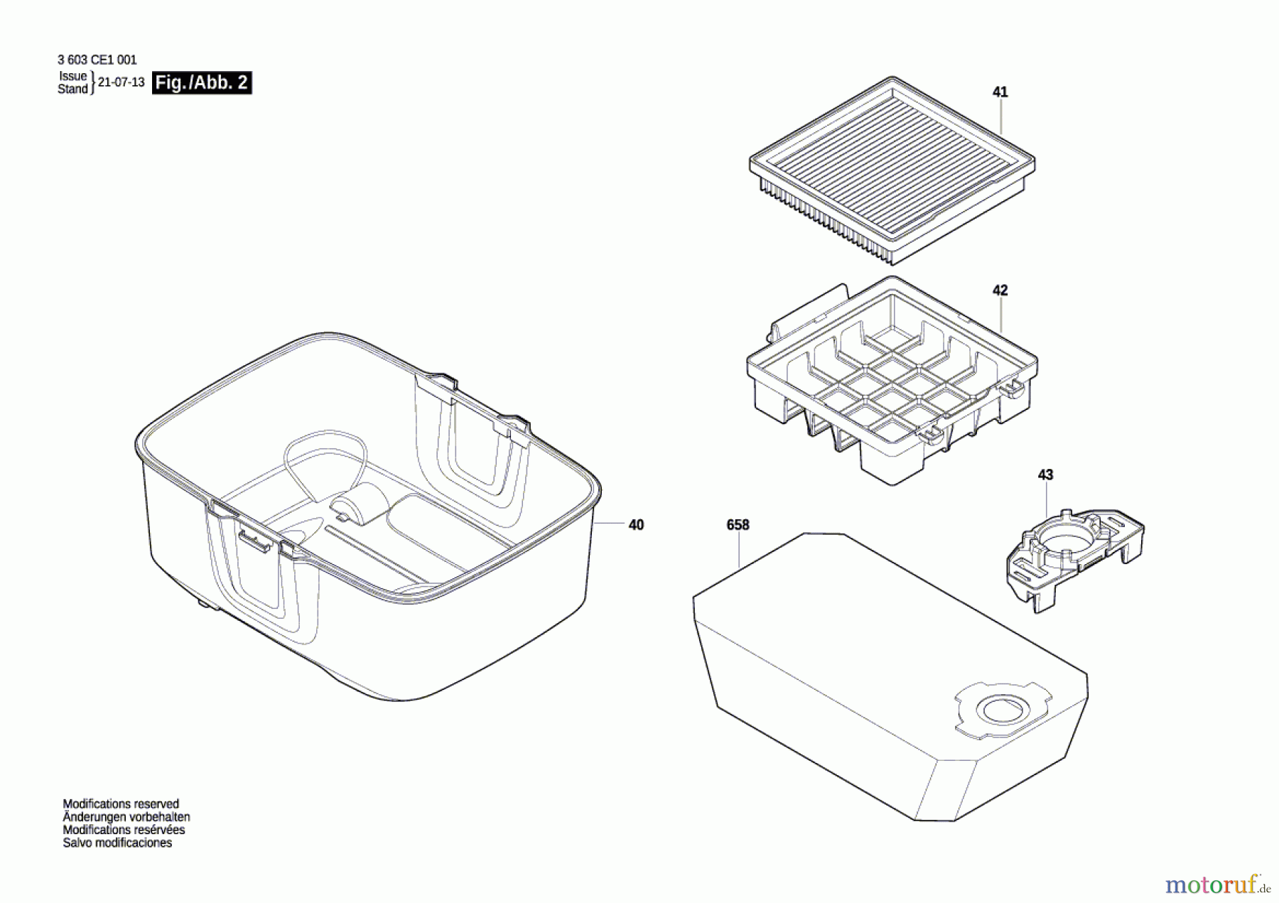 Bosch Akku Werkzeug Akku-Sauger AdvancedVac 18V-8 Seite 2