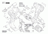 Bosch Akku-Schlagbohrmaschine UniversalImpact 18V Ersatzteile Seite 1