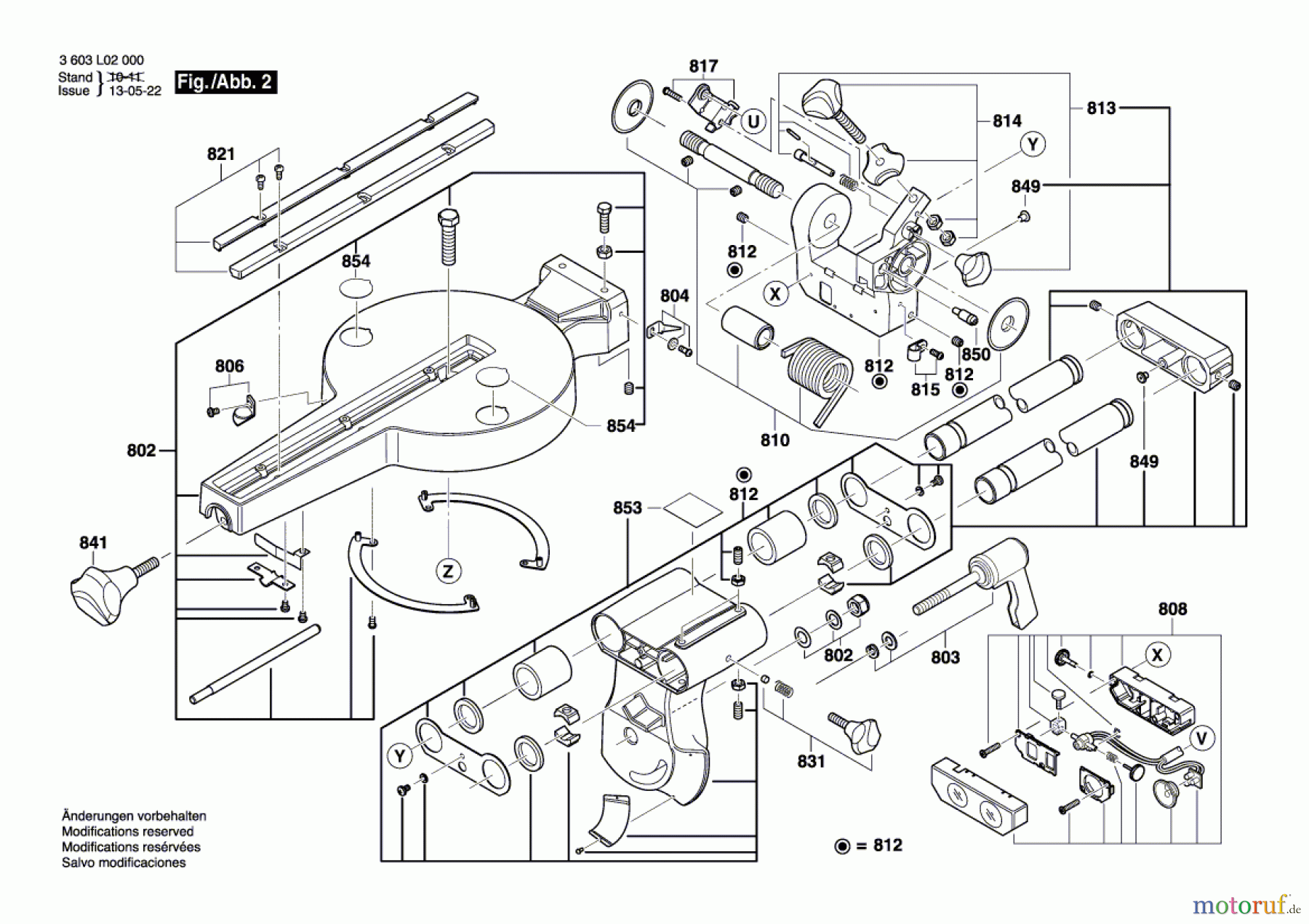Bosch Werkzeug Kapp-/Zugsäge PCM 8 S Seite 2