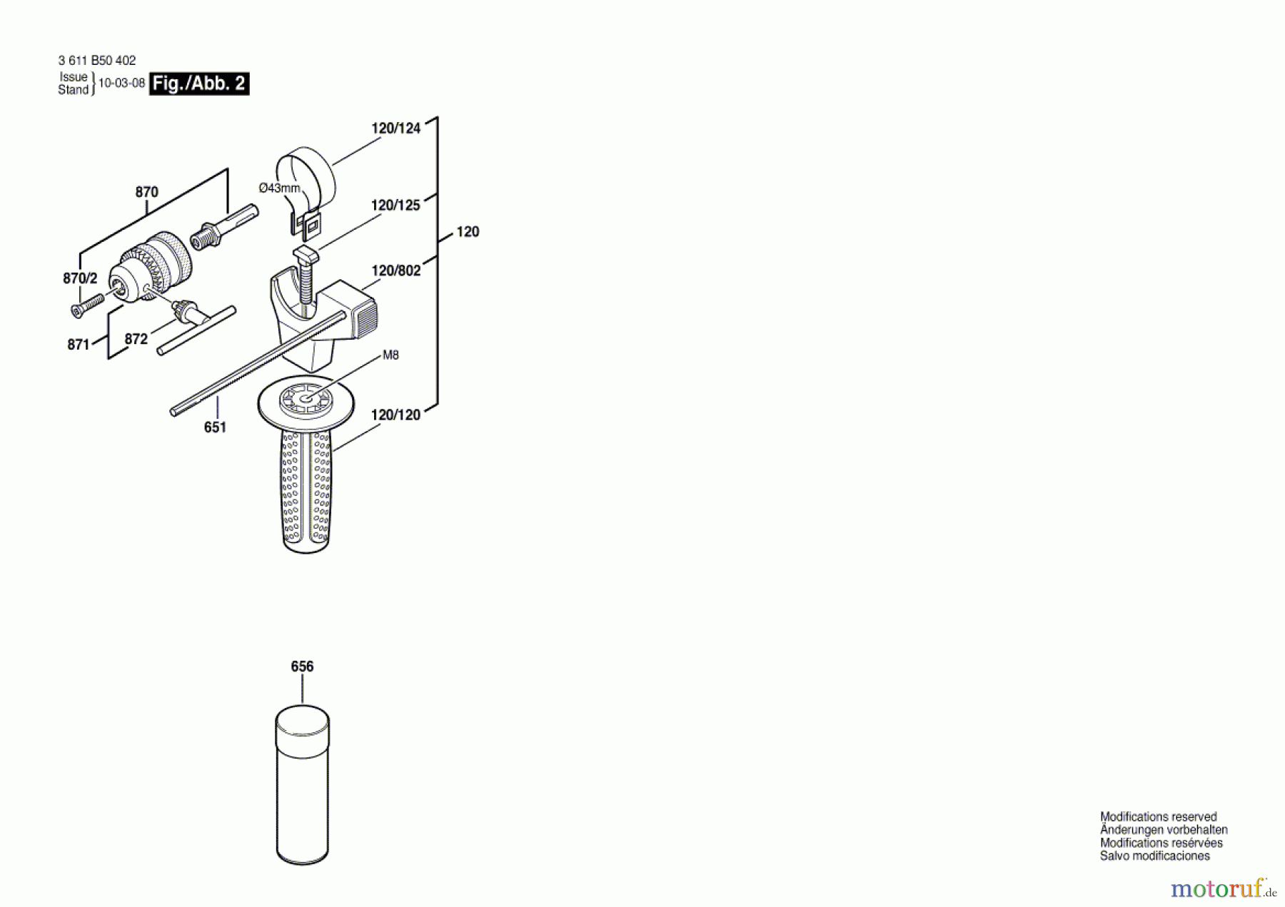 Bosch Werkzeug Bohrhammer H 22-SLE Seite 2