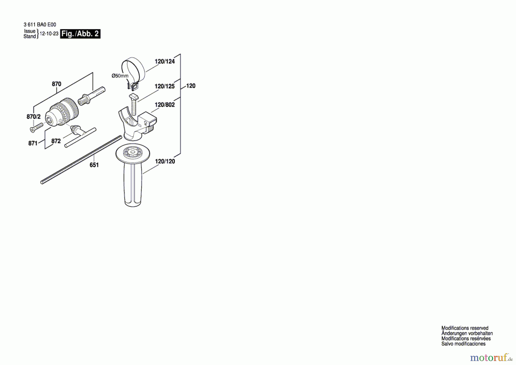 Bosch Werkzeug Bohrhammer BH 2-24 ME Seite 2