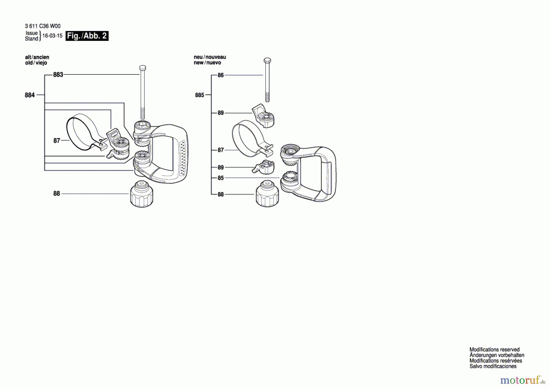 Bosch Werkzeug Schlaghammer MH 11-XE Seite 2