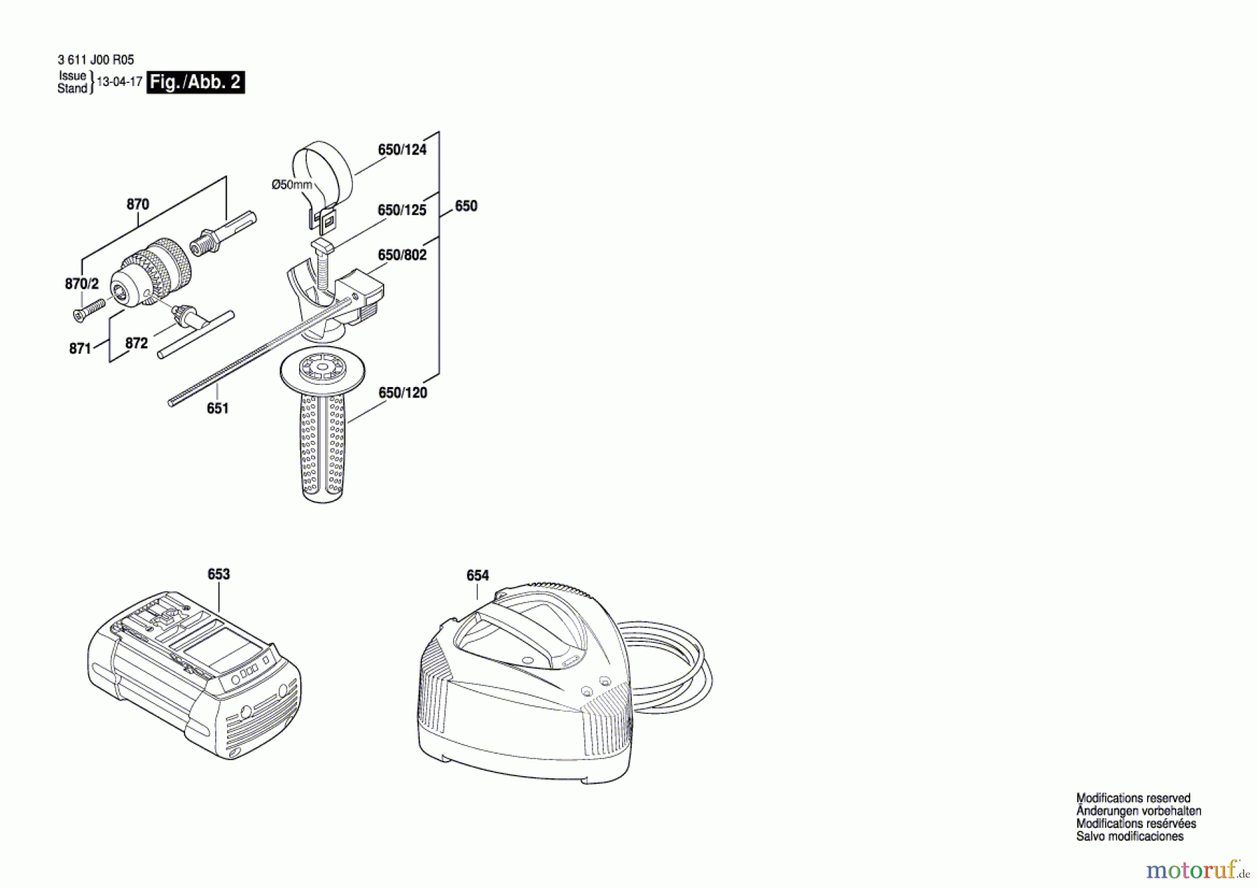 Bosch Werkzeug Bohrhammer H 36-MA Seite 2
