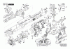 Bosch Akku-Bohrhammer BACHD-1 36 V Ersatzteile Seite 1