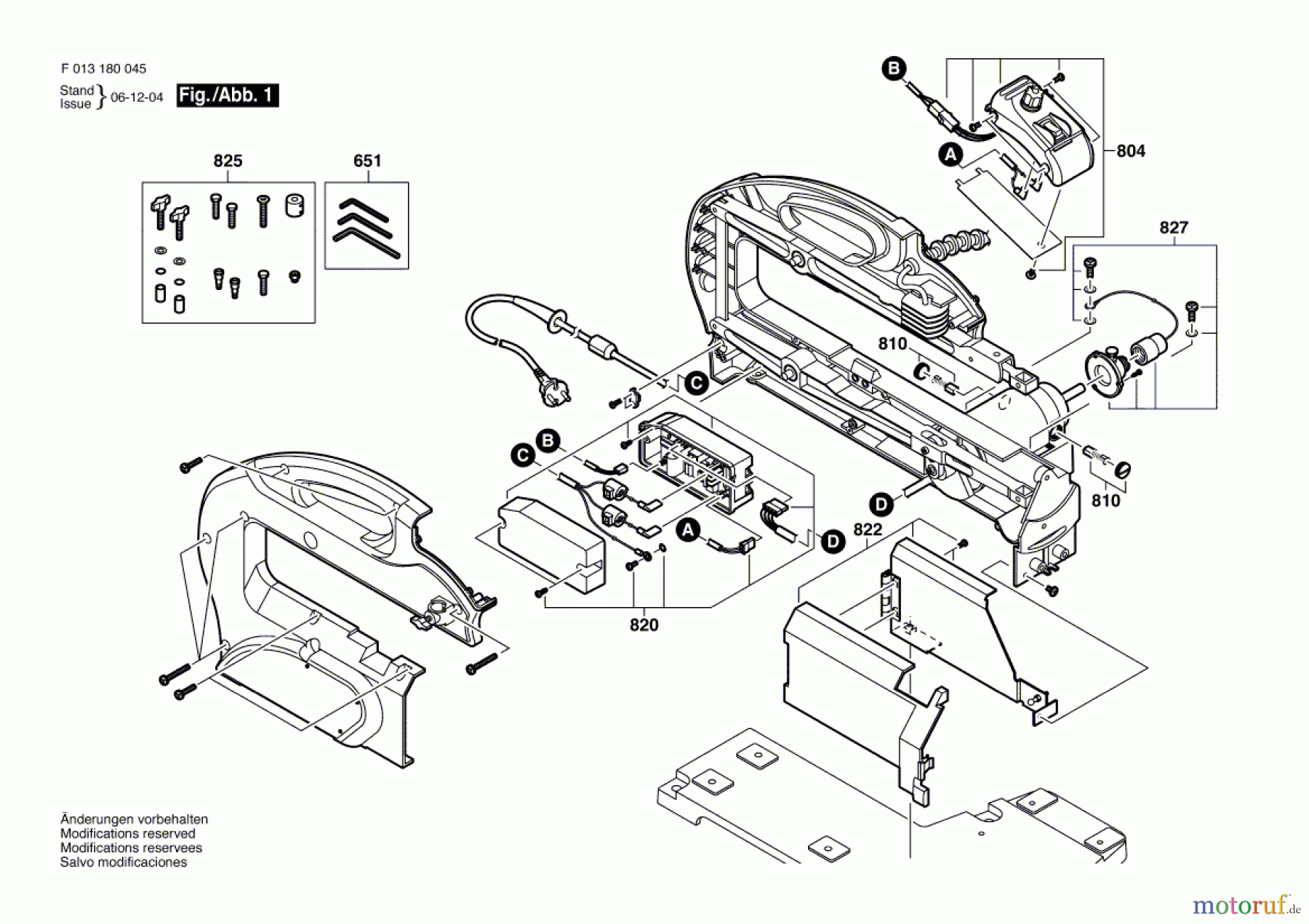 Bosch Werkzeug Bügelsäge 1800 Seite 1