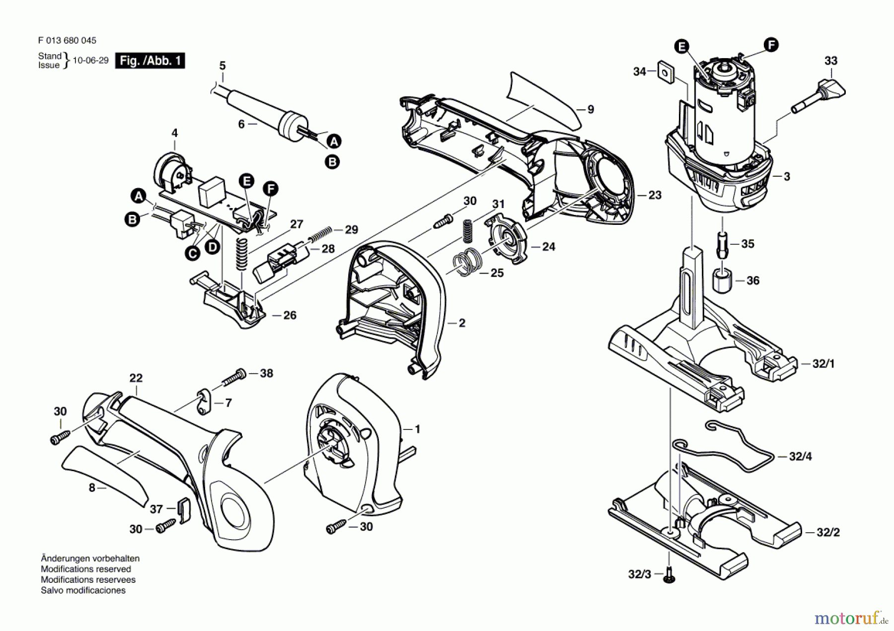 Bosch Werkzeug Drehwerkzeug 6800 Seite 1