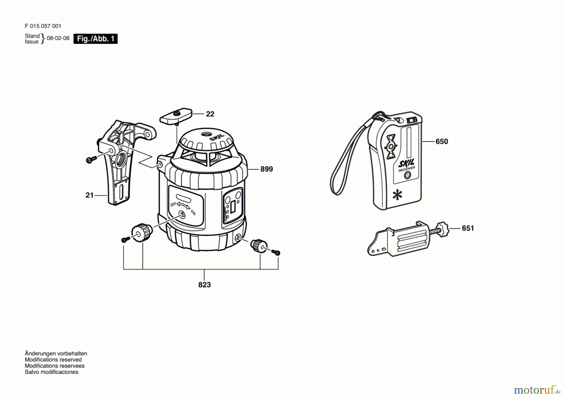  Bosch Werkzeug Laser 0570 Seite 1