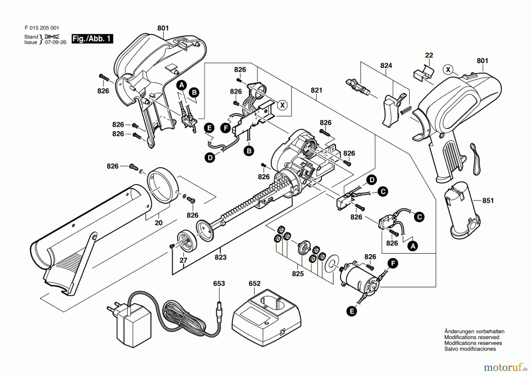 Bosch Werkzeug Klebepistole 2055 Seite 1