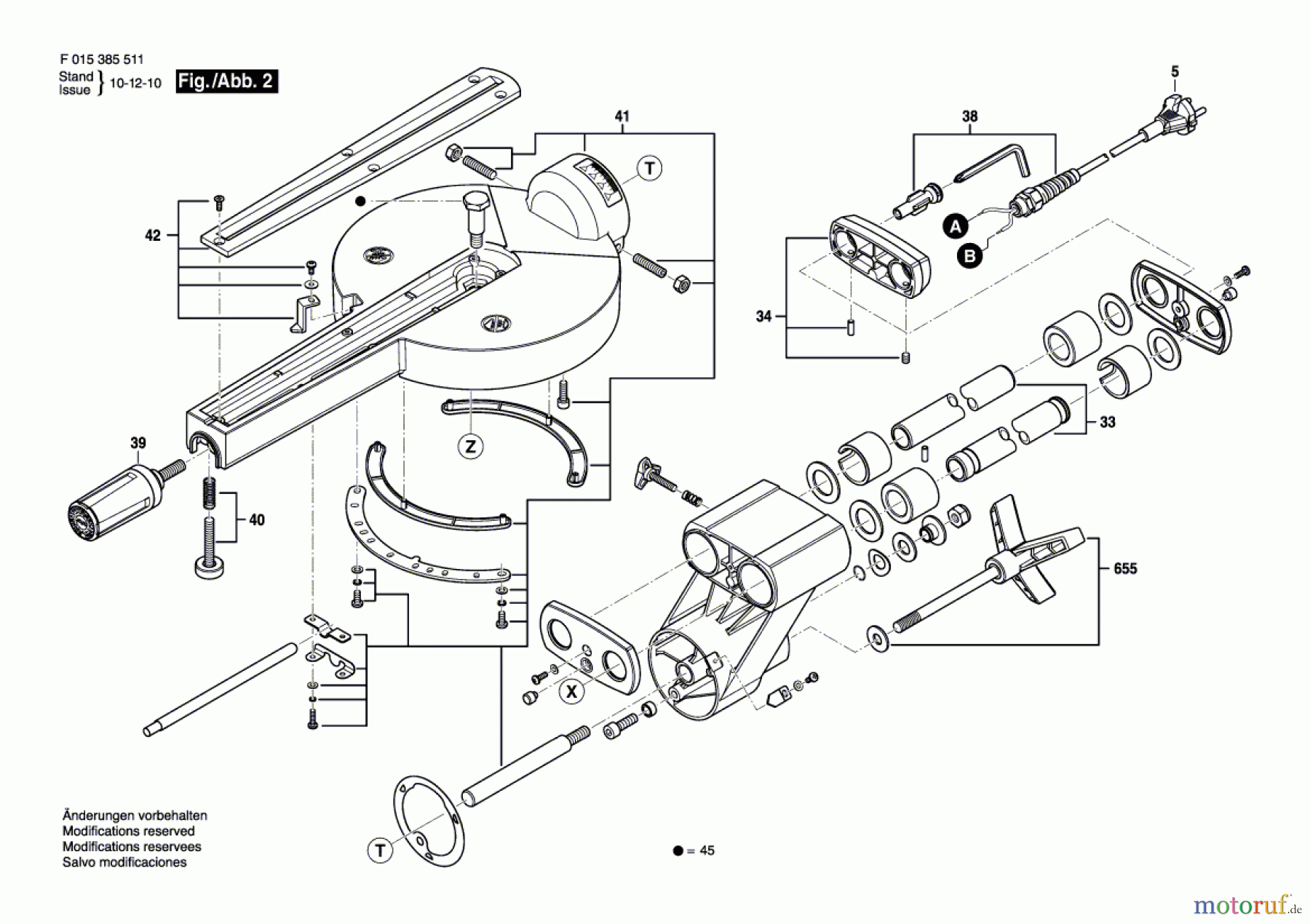 Bosch Werkzeug Kapp-/Zugsäge 3855 Seite 2