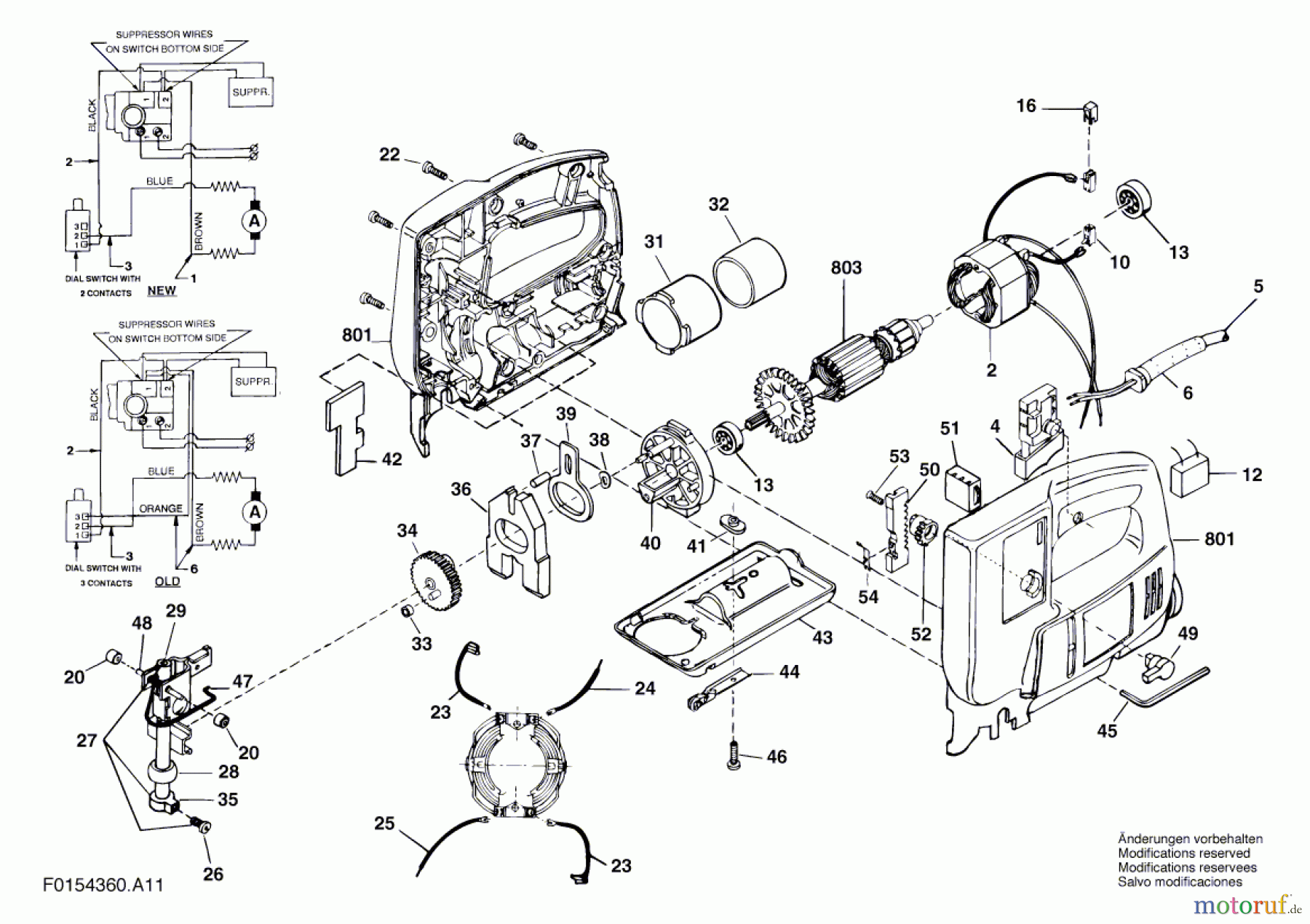 Bosch Werkzeug Stichsäge 4360 H1 Seite 1