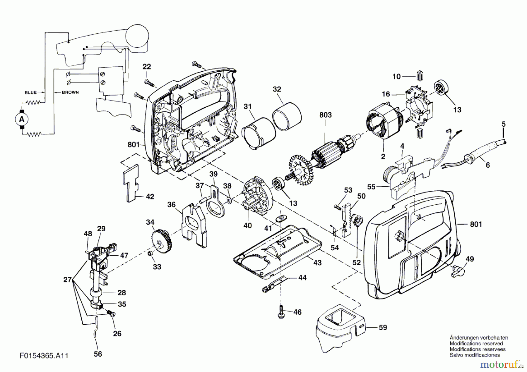 Bosch Werkzeug Stichsäge 4365 H1 Seite 1