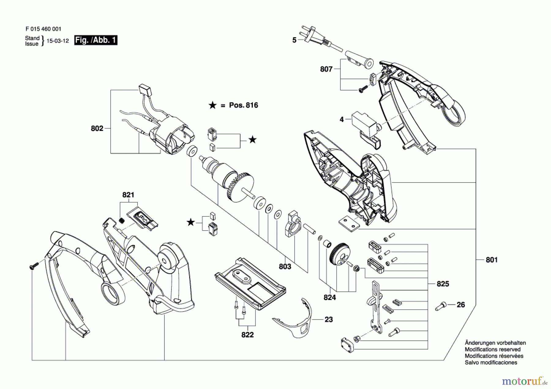 Bosch Werkzeug Stichsäge 4600 Seite 1