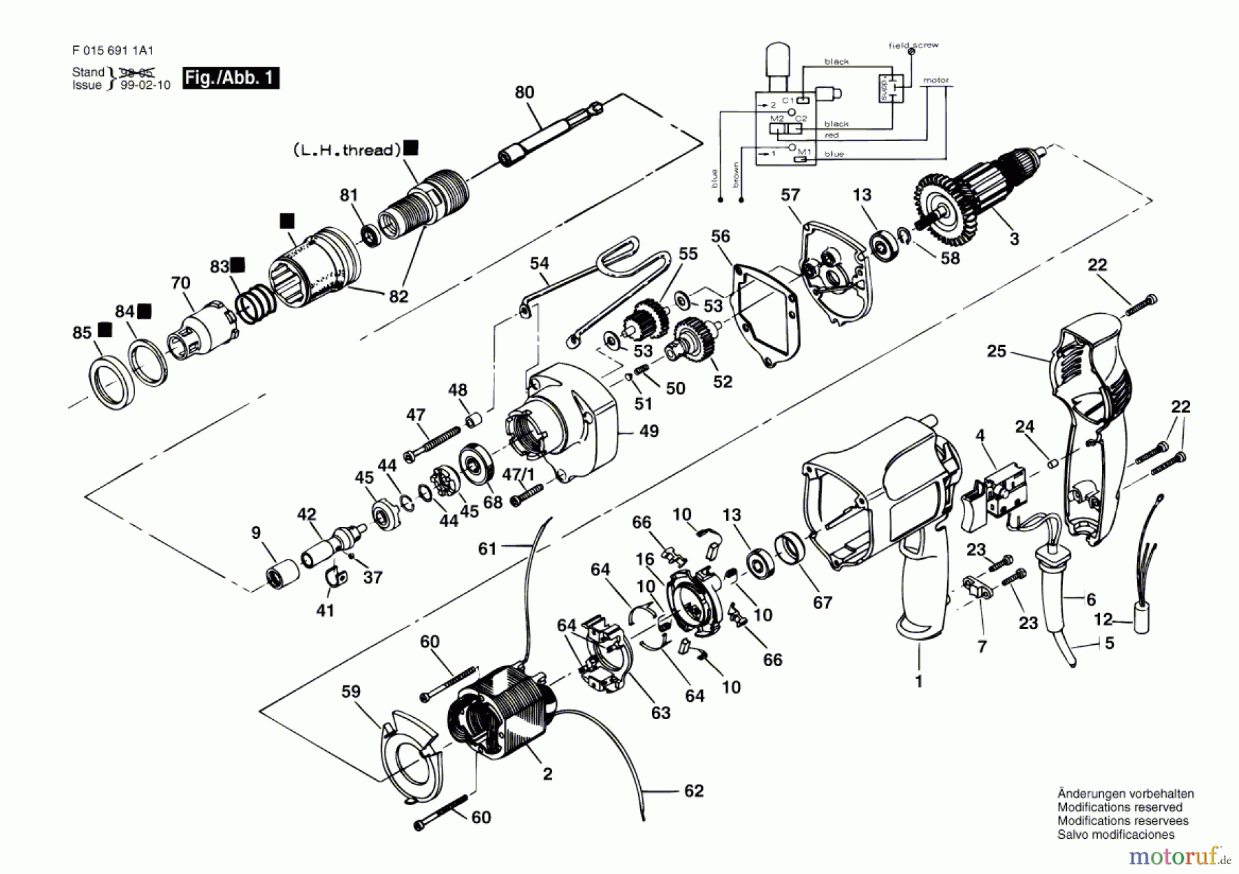 Bosch Werkzeug Schraubendreher Schraubendreher Schraubendreher Schraubendreher Schraubendreher Schraubendreher Schraubendreher 6911 Seite 1