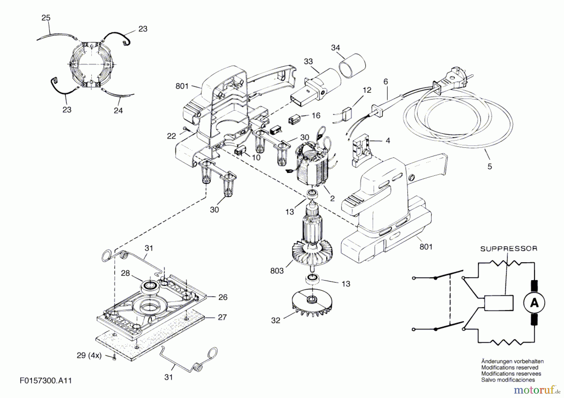 Bosch Werkzeug Schwingschleifer 7300 H1 Seite 1