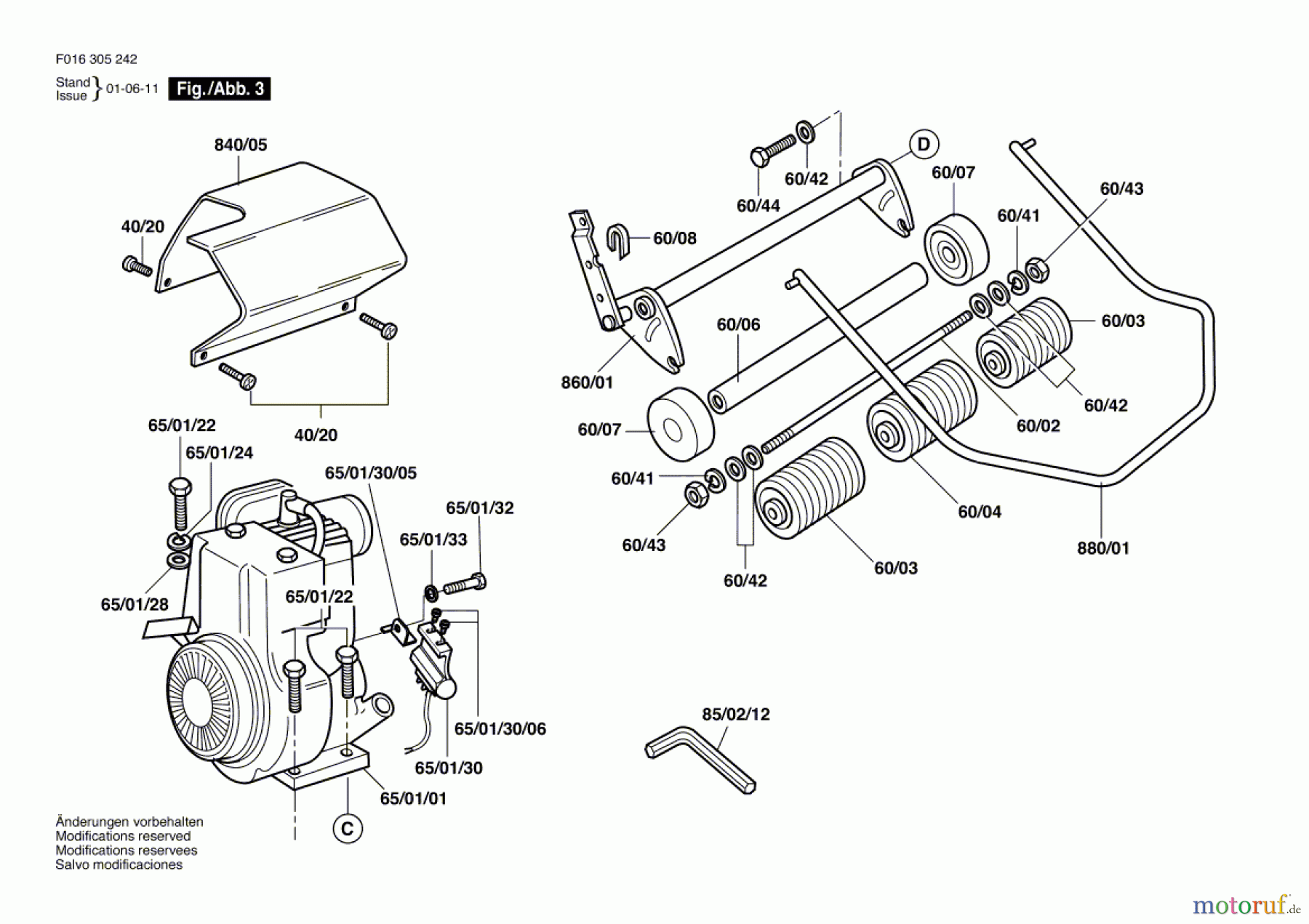 Bosch Gartengeräte Rasenmäher CLASSIC PETROL 35S Seite 3
