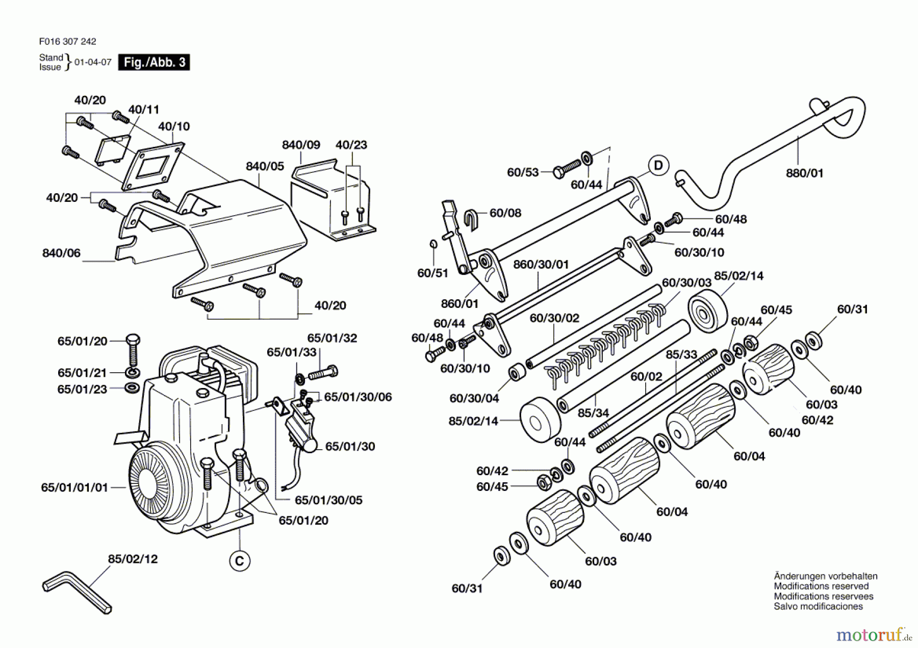 Bosch Gartengeräte Rasenmäher BALMORAL 14S Seite 3