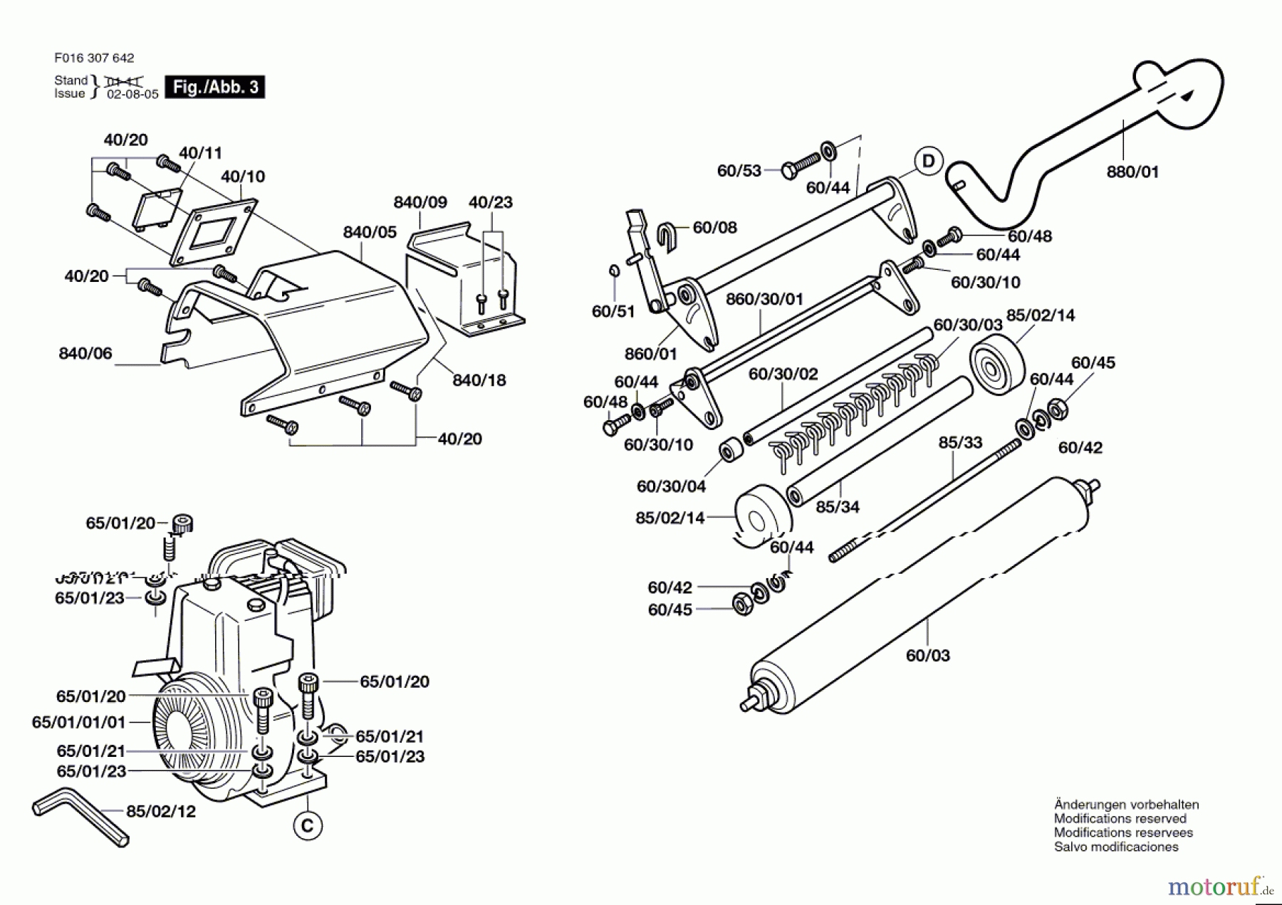 Bosch Gartengeräte Rasenmäher BALMORAL 14SE Seite 3