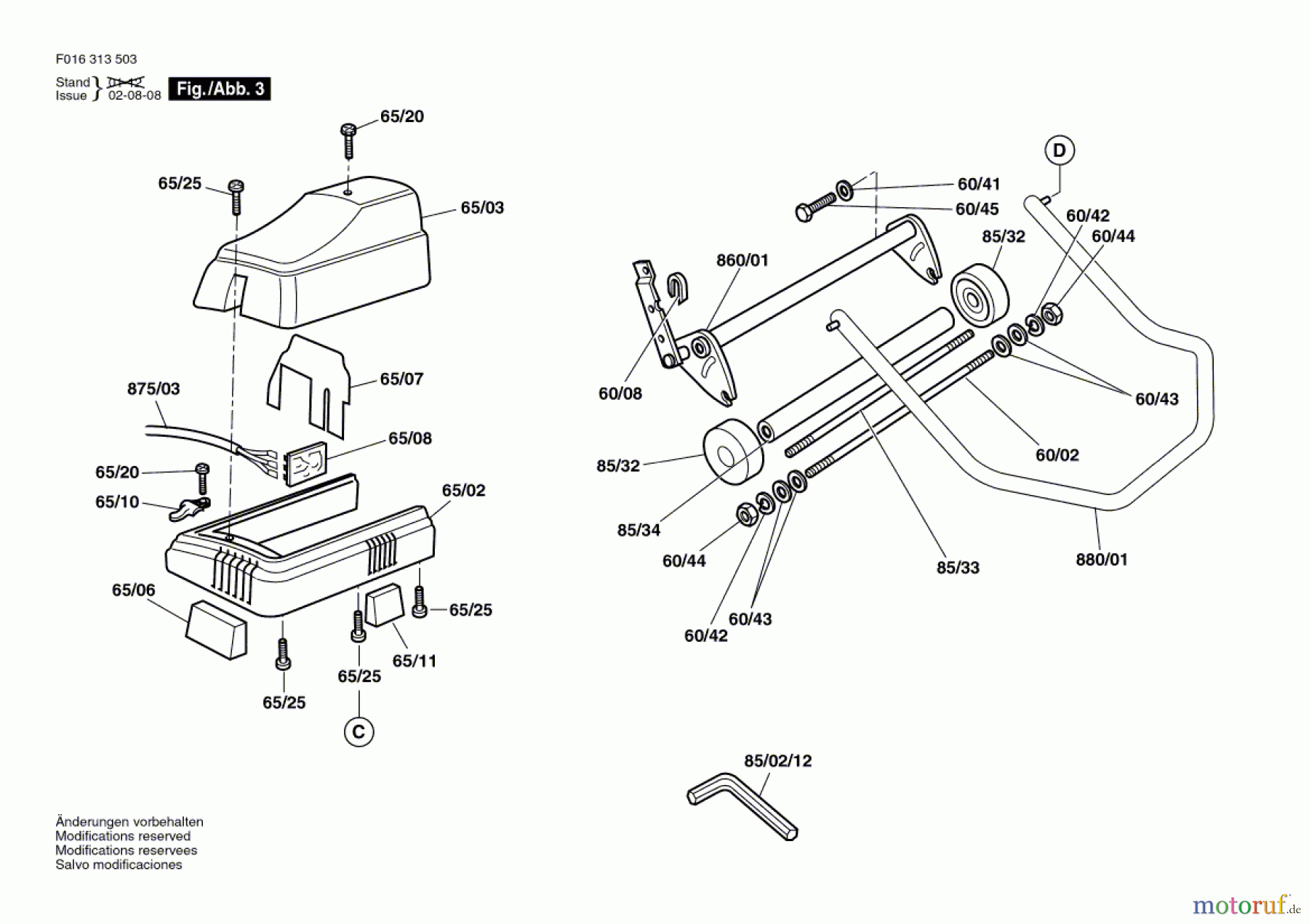 Bosch Gartengeräte Rasenmäher CLASSIC ELECTRIC 30S Seite 3