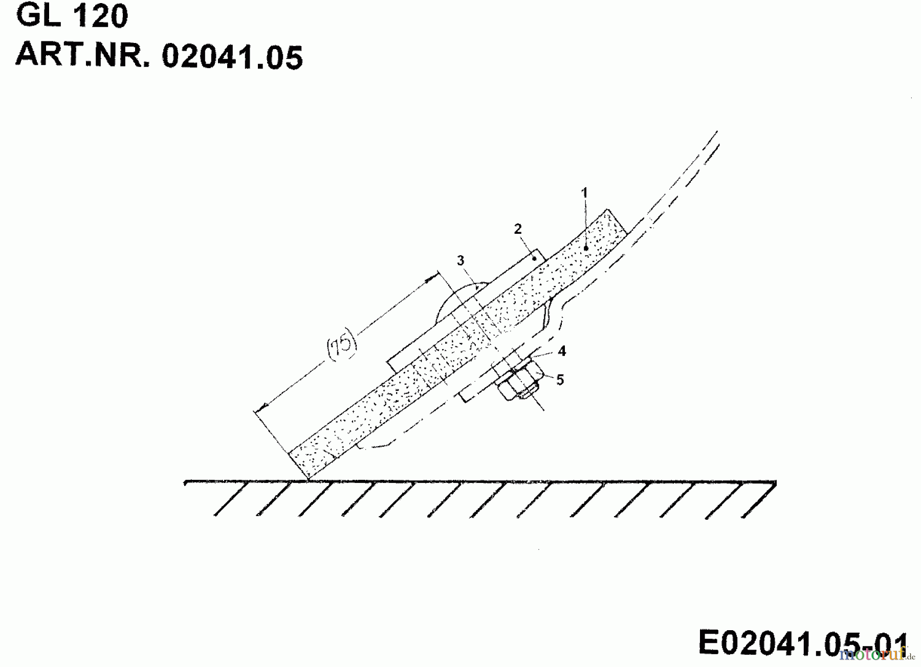 MTD Zubehör Zubehör Einachser Gummileiste für Räumschild GL 120 für RS 120 02041.05 (1992) Grundgerät