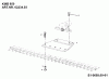 MTD Zubehör Kommunalmähbalken KMB 650 117 cm für 550-750 02234.03 (1989) Ersatzteile Adapter
