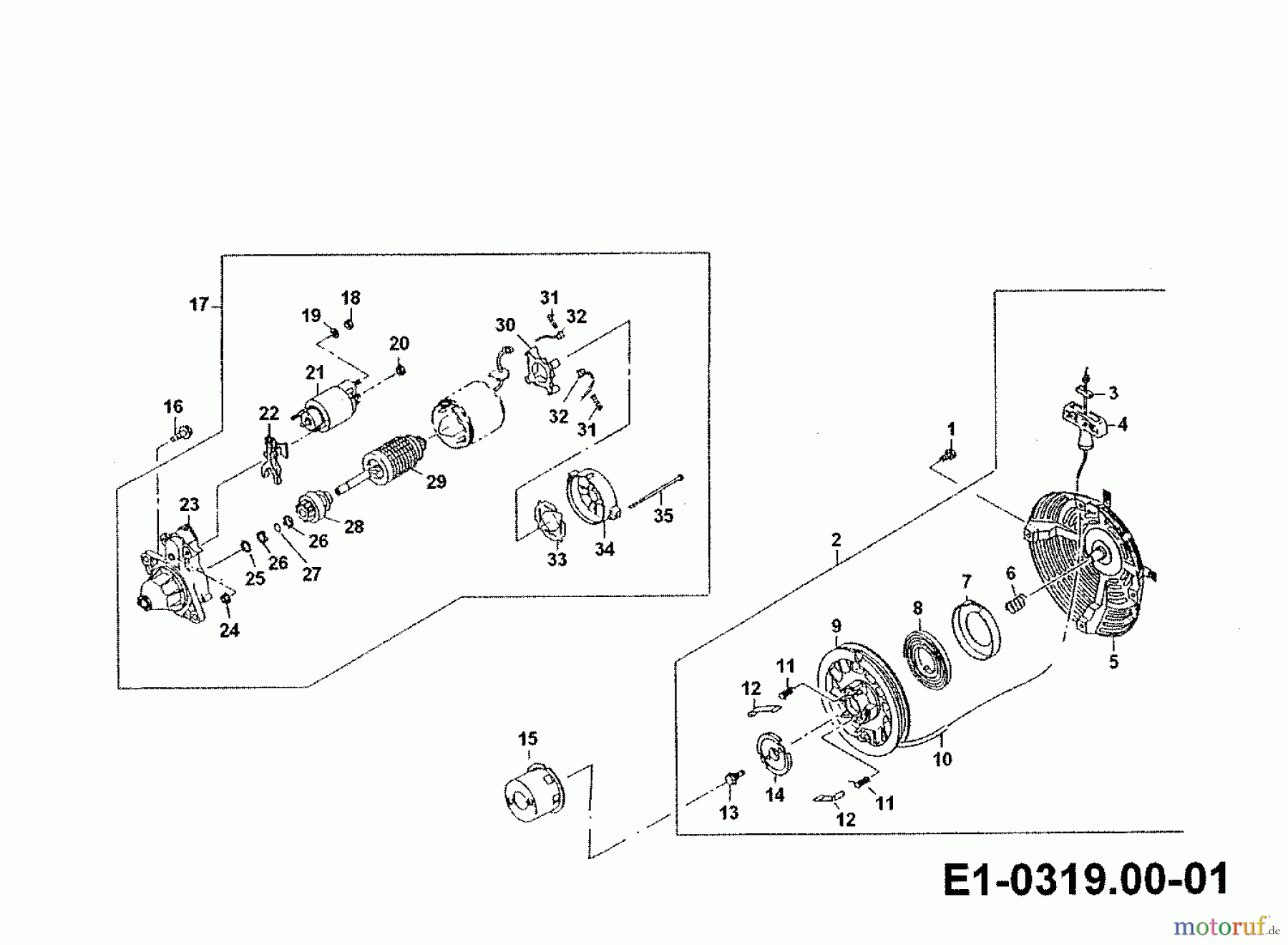  Gutbrod Einachser G 750 00026.05  (1995) Reversierstarter