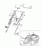 Gutbrod HE 48 L 18B-T5G-604 (1999) Ersatzteile Grasfangkorb, Holm