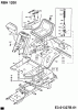 Cub Cadet RBH 1200 13A-120M603 (2000) Ersatzteile Armaturenbrett, Sitz, Sitzwanne