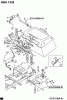 Cub Cadet RBH 1200 13A-120M603 (2000) Ersatzteile Aushebung Fangkorb