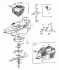 Gutbrod HB 48 REL 12AET58W604 (2000) Ersatzteile Elektroteile, Grasfangkorb, Messer, Motor