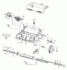 MTD V 28 16AED0I-600 (2001) Ersatzteile Elektromotor, Messerwalze, Räder