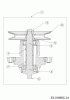 Qualcast LT 125-92 13HH765E639 (2014) Ersatzteile Messerspindel 618-0324D / 918-0324D