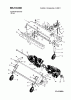 MTD Zubehör Frontkehrmaschine mit Behälter für G 900 H 596-103-690 (2005) Ersatzteile Kehrwalze, Schmutzbehälter
