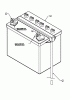 MTD RH 165/105 H 13BD517N600 (2004) Ersatzteile Batterie