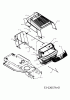 MTD RH 155/92 13DA450E600 (2004) Ersatzteile Motorhaube 0-Style