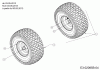Rasor 130/92 T 13AH775E618 (2013) Ersatzteile Räder vorne 15x6 ab 03.05.2013