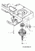 Yard-Man AH 6200 13AU604H643 (2003) Ersatzteile Elektromagnetkupplung, Motorkeilriemenscheibe