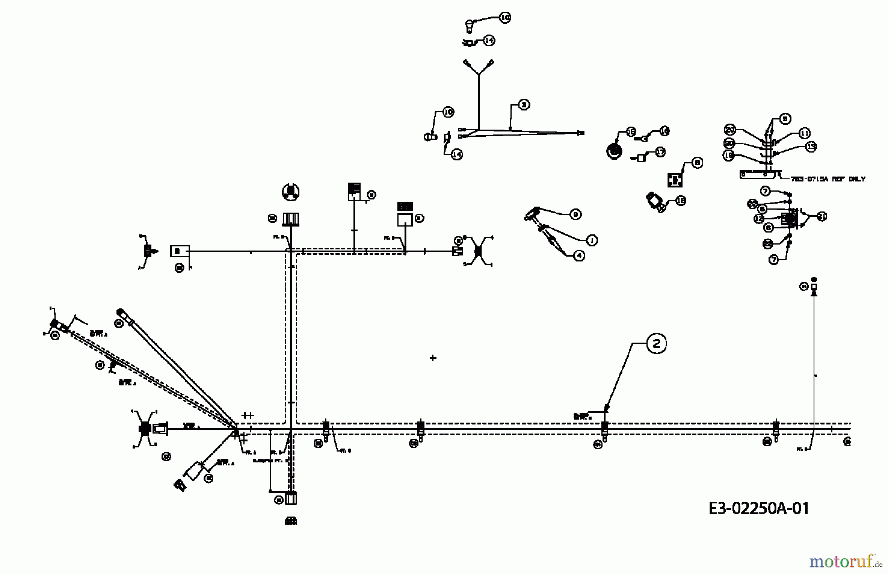  Yard-Man Rasentraktoren AH 6200 13AU604H643  (2004) Elektroteile