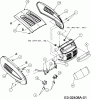 MTD Platinum RD 13BI513N686 (2007) Ersatzteile Motorhaube 3-Style
